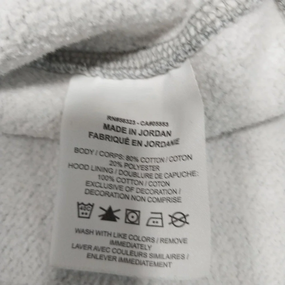 Nike Mens Hoodie Sportswear Club Fleece BV2654-063 Small Gray